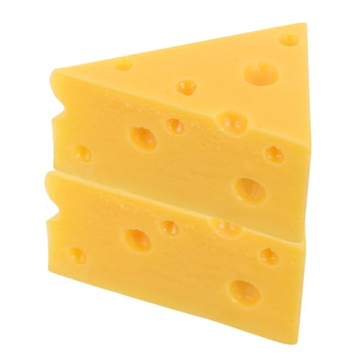 DIKACA 2 Stück Käsemodell Nachahmung Form Modelle Käse-Modell Simulation Von Käseornamenten Käse-Requisite Simulierter Käse Falsches Käse Hausdekore Realistisches Spielfutter Gelb Harz DIKACA 2 Stück Käsemodell Nachahmung Form Modelle Käse-Modell Simulation Von Käseornamenten Käse-Requisite Simulierter Käse Falsches Käse Hausdekore Realistisches Spielfutter Gelb Harz von DIKACA