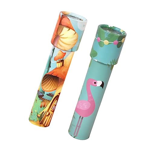 DIKACA Kaleidoskop Drehbar Für Jungen Und Mädchen Kreatives Spielzeug Für Jungen Und Mädchen Klassenzimmer Zufälliger Stil von DIKACA