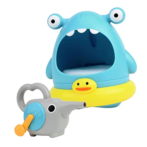 DIKACA 2 Stück Manuelle Schaumbad Maker Spielzeug Für Kleinkinder Hai Design Badespaß Für Kinder Ab 2 Jahren Ideal Für Badewanne Und Wasserspielplatz DIKACA 2 Stück Manuelle Schaumbad Maker Spielzeug Für Kleinkinder Hai Design Badespaß Für Kinder Ab 2 Jahren Ideal Für Badewanne Und Wasserspielplatz von DIKACA