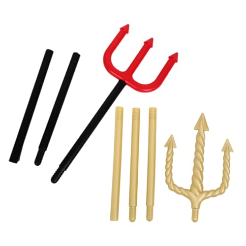 DIKACA 2 Stück Party-Requisiten- Teufelsstöcke Dämonenstütze Halloween -Requisite Kunststoff Cane Cosplay Prop Kunststoff-Cosplay- -Requisite Dämonenvorräte Hexengabel Abs DIKACA 2 Stück Party-Requisiten- Teufelsstöcke Dämonenstütze Halloween -Requisite Kunststoff Cane Cosplay Prop Kunststoff-Cosplay- -Requisite Dämonenvorräte Hexengabel Abs von DIKACA