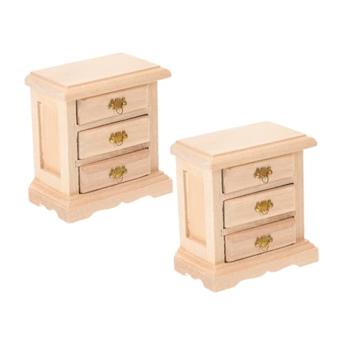 DIKACA 2 Stück Puppenhaus Nachttisch Miniaturmöbel Puppenhaus Schrankmodell Kinderspielzeug Puppenmöbel Miniaturen Bücher Mini Nachttischdekor Raumdekor LED Leuchten Khaki Holz DIKACA 2 Stück Puppenhaus Nachttisch Miniaturmöbel Puppenhaus Schrankmodell Kinderspielzeug Puppenmöbel Miniaturen Bücher Mini Nachttischdekor Raumdekor LED Leuchten Khaki Holz von DIKACA