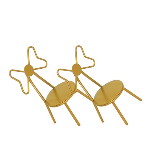 DIKACA 2 Stück Puppenhausmöbel Stuhl Wohnzimmerdekor Puppenhausmöbel Puppenhäuser Für Mädchen Kleines Puppenhaus Miniatursitz Minihaus Puppen Babypuppendekorationen Metall Golden DIKACA 2 Stück Puppenhausmöbel Stuhl Wohnzimmerdekor Puppenhausmöbel Puppenhäuser Für Mädchen Kleines Puppenhaus Miniatursitz Minihaus Puppen Babypuppendekorationen Metall Golden von DIKACA