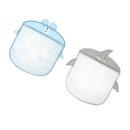 DIKACA 2 Stück Saugnapf-Aufbewahrungstasche kinderzimmer aufbewahrung Organizer Handtasche Badespielzeug Lagerung Badezimmer-Hängetasche kreative Aufbewahrungstasche Nylon Blue DIKACA 2 Stück Saugnapf-Aufbewahrungstasche kinderzimmer aufbewahrung Organizer Handtasche Badespielzeug Lagerung Badezimmer-Hängetasche kreative Aufbewahrungstasche Nylon Blue von DIKACA