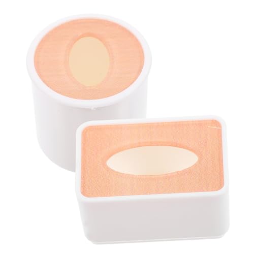 DIKACA 2 Stück Schachtel Miniatur-Taschentuchbox für kinderspielzeug Kindergeburtstagsgeschenk spielzeuge Miniatur-Schlafzimmer-Accessoire Puppenhauszubehör Plastik DIKACA 2 Stück Schachtel Miniatur-Taschentuchbox für kinderspielzeug Kindergeburtstagsgeschenk spielzeuge Miniatur-Schlafzimmer-Accessoire Puppenhauszubehör Plastik von DIKACA
