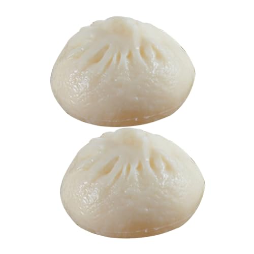 DIKACA 2 Stücke PVC Gedämpfte Brötchen Spielzeug Lebensmittel Set Für Jungen Und Mädchen DIKACA 2 Stücke PVC Gedämpfte Brötchen Spielzeug Lebensmittel Set Für Jungen Und Mädchen von DIKACA