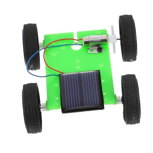 DIKACA 2 Stück Solarauto DIY-experimente Solar-DIY-automodell Solarbetriebenes Automodell Modellbausatz Für Solarfahrzeuge Solarwissenschaftliche Explorationskomponente Green Metall DIKACA 2 Stück Solarauto DIY-experimente Solar-DIY-automodell Solarbetriebenes Automodell Modellbausatz Für Solarfahrzeuge Solarwissenschaftliche Explorationskomponente Green Metall von DIKACA