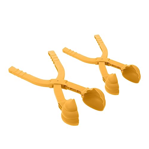 DIKACA 2 Stücke Clip Outdoor Outdoor Clamp Schnee Machen Clip Schnee Bälle Clip Poo Form Maker Winter Schnee Kunststoff von DIKACA