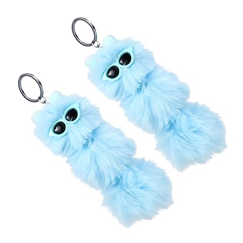 DIKACA 2 Stücke Raupe Schlüsselanhänger Ring Schlüsselanhänger Tasche Anhänger Schlüsselanhänger Plüsch Raupe Anhänger Legierung Blau DIKACA 2 Stücke Raupe Schlüsselanhänger Ring Schlüsselanhänger Tasche Anhänger Schlüsselanhänger Plüsch Raupe Anhänger Legierung Blau von DIKACA
