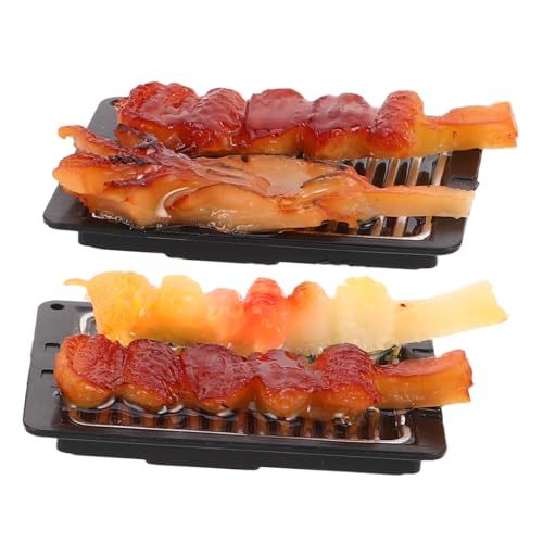 DIKACA 2 Stücke Simulation Grillspieße Miniatur Dekoration Küche Lebensmittel Modell Realistische Grill Lebensmittel Gefälschte Grill Fleisch Kinder Spielen Grill Lebensmittel Spielzeug DIKACA 2 Stücke Simulation Grillspieße Miniatur Dekoration Küche Lebensmittel Modell Realistische Grill Lebensmittel Gefälschte Grill Fleisch Kinder Spielen Grill Lebensmittel Spielzeug von DIKACA