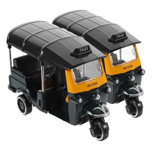 DIKACA 2 Stücke Thailändisches Dreiradmodell Spielzeugautos für Kleinkinder Auto Dreirad-Ornament Kleinkinderautos Desktop-Auto Kabinettsdekoration Dreirad Legierung DIKACA 2 Stücke Thailändisches Dreiradmodell Spielzeugautos für Kleinkinder Auto Dreirad-Ornament Kleinkinderautos Desktop-Auto Kabinettsdekoration Dreirad Legierung von DIKACA