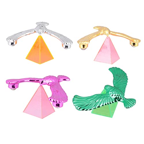 DIKACA 20 Sätze Balance-Vogel- Vogel-gastgeschenke Bausätze Haustier Adler Frosch Zappeln Bausatz Vogelgeräuschpfeife Vogelspielzeug Aus Kunststoff Plastik von DIKACA