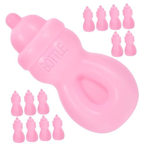 DIKACA 20 Stück Babyflasche für kinderspielzeug kinderspielsachen kunststoffflasche milchflasche Puppenfutterflasche Babypuppenflaschen Plastik Rosa DIKACA 20 Stück Babyflasche für kinderspielzeug kinderspielsachen kunststoffflasche milchflasche Puppenfutterflasche Babypuppenflaschen Plastik Rosa von DIKACA