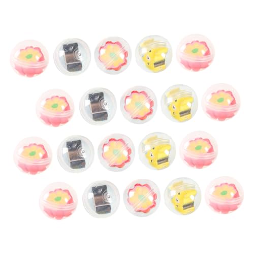 DIKACA 20 Stück Gacha-Ball party für für kinderknallzeug cautsch spielzeuge Geschenkkapseln Kapseln Goodie-Bag-Füller Plastik von DIKACA