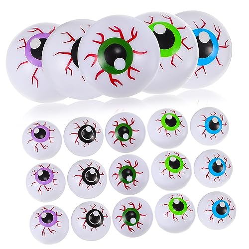 DIKACA 20 Stück Hüpfender Augapfel Augäpfel Halloween- Beängstigend Halloween-Party-augäpfel Miniatur Groß Augen Prallen Hüpfende Augäpfel Dekoration Blutig Led Federnd Zombie Pp DIKACA 20 Stück Hüpfender Augapfel Augäpfel Halloween- Beängstigend Halloween-Party-augäpfel Miniatur Groß Augen Prallen Hüpfende Augäpfel Dekoration Blutig Led Federnd Zombie Pp von DIKACA