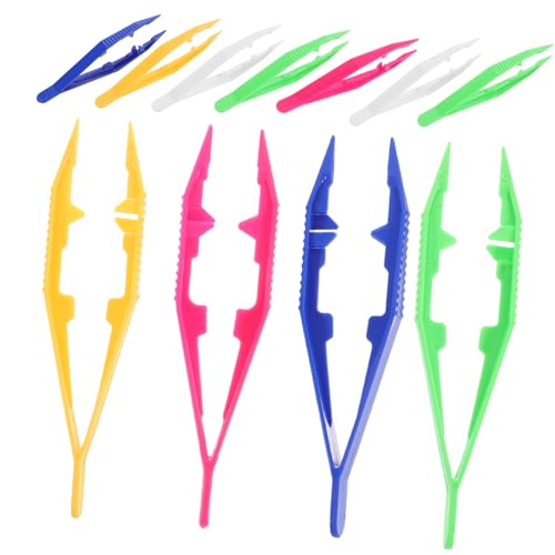 DIKACA 20 Stück Leichte Kunststoffpinzetten Perlen Sets Für Kleine Kleiderbügel Schlüsselanhänger Pinzette Perlenpinzette Kinderpinzette Für Männer Bastelpinzette DIKACA 20 Stück Leichte Kunststoffpinzetten Perlen Sets Für Kleine Kleiderbügel Schlüsselanhänger Pinzette Perlenpinzette Kinderpinzette Für Männer Bastelpinzette von DIKACA