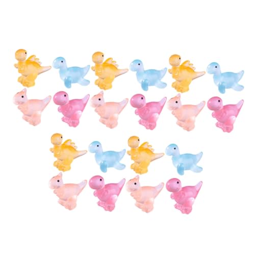 DIKACA 20 Stück Leuchtender Kleiner Dinosaurier deko Dinosaurier-Miniatur winzige Dinosaurierfiguren Miniatur-Dinosaurierfigur Dinosaurier -Mini -Figuren kleine Dinosaurier Harz DIKACA 20 Stück Leuchtender Kleiner Dinosaurier deko Dinosaurier-Miniatur winzige Dinosaurierfiguren Miniatur-Dinosaurierfigur Dinosaurier -Mini -Figuren kleine Dinosaurier Harz von DIKACA