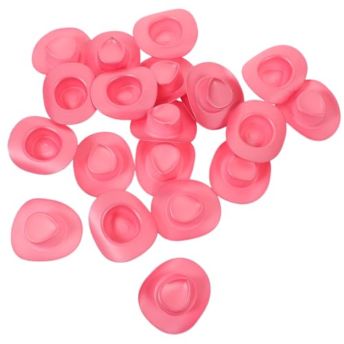 DIKACA 20 Stück Mini-Cowboyhut cowboyhut doll Accessories Puppenfrisur Dekoration Puppen Accessoire Miniatur-Puppenhüte Mini-Hüte Kuh zarte kleine Hüte Mall-Hut Plastik Rosa DIKACA 20 Stück Mini-Cowboyhut cowboyhut doll Accessories Puppenfrisur Dekoration Puppen Accessoire Miniatur-Puppenhüte Mini-Hüte Kuh zarte kleine Hüte Mall-Hut Plastik Rosa von DIKACA