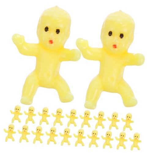 DIKACA 20 Stück Mini Eiswürfel Matten Fotoschwämme Dekorationsfiguren Babys Party Pool Konfetti Kleinkind Rosa Süßes Babyparty Teller Mini Puppen Kunststoff Gelb DIKACA 20 Stück Mini Eiswürfel Matten Fotoschwämme Dekorationsfiguren Babys Party Pool Konfetti Kleinkind Rosa Süßes Babyparty Teller Mini Puppen Kunststoff Gelb von DIKACA