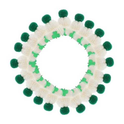 DIKACA 20 Stück Mini Wollmützen Schmuck Hüte Mini Strickmützen DIY Bastelhut Ornamente Mini Strickornamente DIY Herstellungsbedarf St Patrick's Day Partybedarf Saint Patrick von DIKACA