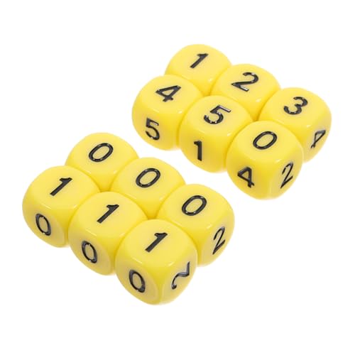 DIKACA 20 Stück Sechsseitige für Mathe Spiele Acryl Dice mit Abgerundeten Ecken für Lernspiele und Tischspiele Fördert die Mathematikfähigkeiten von Kindern DIKACA 20 Stück Sechsseitige für Mathe Spiele Acryl Dice mit Abgerundeten Ecken für Lernspiele und Tischspiele Fördert die Mathematikfähigkeiten von Kindern von DIKACA