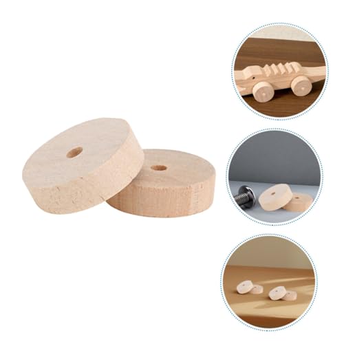 DIKACA 20 Stück Teiliges Kleine Räder mit Robuste DIY Spielzeugwagen Räder aus Natürlichem Material für Bastelprojekte und Modellautos Kindersicher Vielseitig Einsetzbar DIKACA 20 Stück Teiliges Kleine Räder mit Robuste DIY Spielzeugwagen Räder aus Natürlichem Material für Bastelprojekte und Modellautos Kindersicher Vielseitig Einsetzbar von DIKACA
