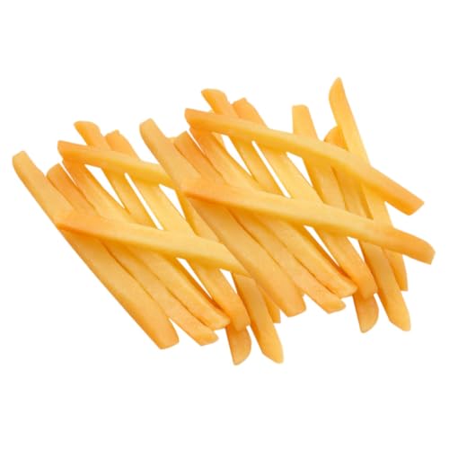 DIKACA 20 Stück für französische Pommes Model gefälschte Pommes realistische Lebensmittelrequisiten Simulation Küchenspielzeug Display künstliche Pommes Frites PVC Schokolade DIKACA 20 Stück für französische Pommes Model gefälschte Pommes realistische Lebensmittelrequisiten Simulation Küchenspielzeug Display künstliche Pommes Frites PVC Schokolade von DIKACA