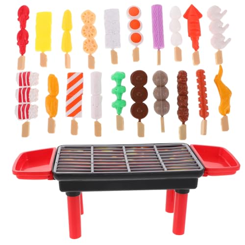DIKACA 20-teiliger Spielzeug-Grill: Für Kinderküchen-spielset Mit Spiellebensmitteln, Interaktives Rollenspiel Zum Vortäuschen Eines Kochspiels Für Jungen Und Mädchen Im Alter Von 3 Bis DIKACA 20-teiliger Spielzeug-Grill: Für Kinderküchen-spielset Mit Spiellebensmitteln, Interaktives Rollenspiel Zum Vortäuschen Eines Kochspiels Für Jungen Und Mädchen Im Alter Von 3 Bis von DIKACA