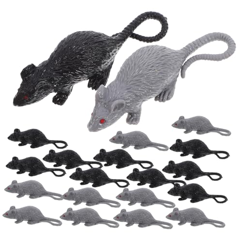 DIKACA 20St Simulations-Mausmodell Rattendekoration Schaum Dekoration Miniatur Kleiner Haustier Halloween deko Halloween Simulationsmaus Rattenpuppe Plastikmäuse PVC DIKACA 20St Simulations-Mausmodell Rattendekoration Schaum Dekoration Miniatur Kleiner Haustier Halloween deko Halloween Simulationsmaus Rattenpuppe Plastikmäuse PVC von DIKACA