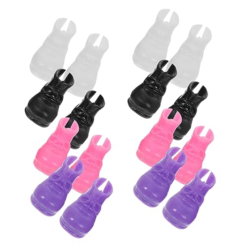 DIKACA 20Stücke Puppenschuhe Flache Schuhe Und Je Dekorative Dekoration Und Zubehör Für Puppen Und Figuren DIKACA 20Stücke Puppenschuhe Flache Schuhe Und Je Dekorative Dekoration Und Zubehör Für Puppen Und Figuren von DIKACA