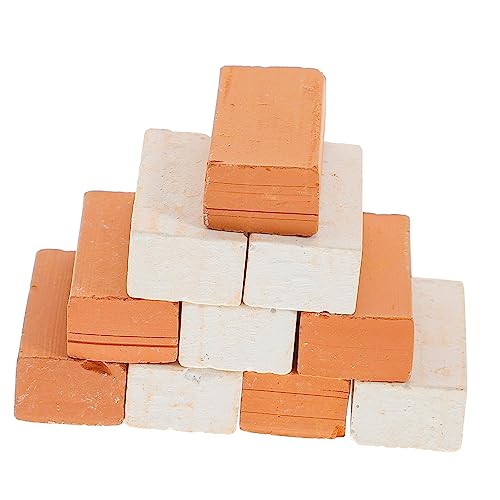DIKACA 20st Mini-Steine Gefälschte Ziegel Selber Machen Miniaturfutter Miniatur-ziegelfiguren Miniaturen Miniaturbausteine DIY-sandtisch-ziegelmodelle Diorama-Basis Gebackene Fliesen DIKACA 20st Mini-Steine Gefälschte Ziegel Selber Machen Miniaturfutter Miniatur-ziegelfiguren Miniaturen Miniaturbausteine DIY-sandtisch-ziegelmodelle Diorama-Basis Gebackene Fliesen von DIKACA