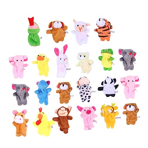 DIKACA Plüsch-handpuppen-handschuh-Set Für Jungen Und Mädchen 22-teilig Mit Füßen 12 Sternzeichen 10 Tiere Für Die Fantasie Von Kleinkindern von DIKACA