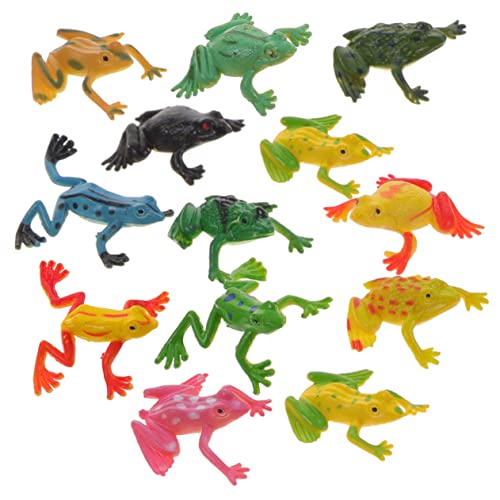 DIKACA 24 Stück Froschmodell Frosch Figur Frösche Kleine Froschfiguren Frösche Modelldekoration Frösche Verzieren Frösche Dekorationen PVC DIKACA 24 Stück Froschmodell Frosch Figur Frösche Kleine Froschfiguren Frösche Modelldekoration Frösche Verzieren Frösche Dekorationen PVC von DIKACA