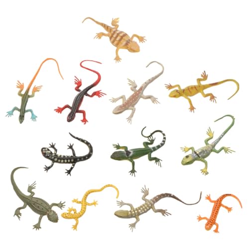 DIKACA 24 Stück Künstliche Kinderspielzeug Simulations-eidechsenspielzeug Rollenspiel Reptilienspielzeug Gecko-Modelle Aus Kunststoff Eidechsenfigur Plastik DIKACA 24 Stück Künstliche Kinderspielzeug Simulations-eidechsenspielzeug Rollenspiel Reptilienspielzeug Gecko-Modelle Aus Kunststoff Eidechsenfigur Plastik von DIKACA