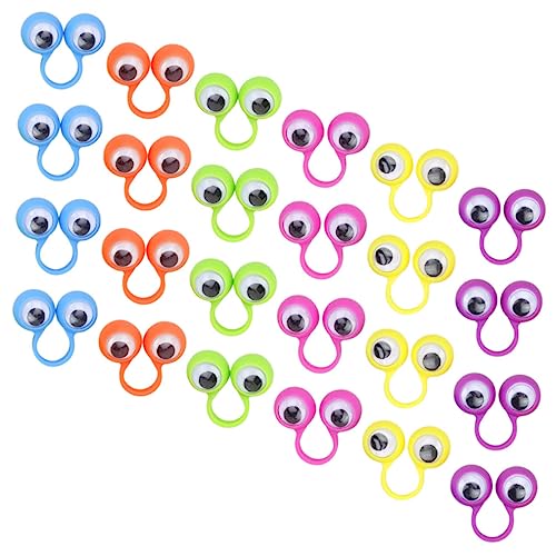 DIKACA 24Stücke Augen Fingerpuppen aus Augapfelringe für Erwachsene für Rollenspiele Geschichten und Partys Selbstklebend Farbenfroh Pädagogisches DIKACA 24Stücke Augen Fingerpuppen aus Augapfelringe für Erwachsene für Rollenspiele Geschichten und Partys Selbstklebend Farbenfroh Pädagogisches von DIKACA