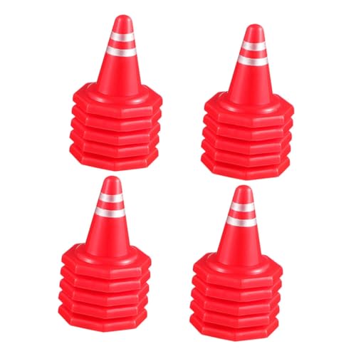 DIKACA 24Stücke Mini Verkehrskegel Rote für Lernspielzeug für Straßenverkehr Geburtstagsgeschenke und Kreative Spielsets DIKACA 24Stücke Mini Verkehrskegel Rote für Lernspielzeug für Straßenverkehr Geburtstagsgeschenke und Kreative Spielsets von DIKACA
