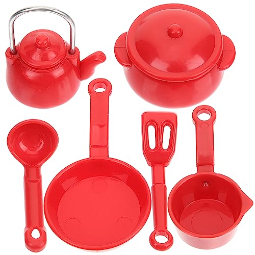 DIKACA 2Packungen Miniaturküchenutensilien Teiliges Puppenhaus Zubehör für Kreative Spielküchen für Fördert Lernen und Mini Dekoration Vielseitig Einsetzbar von DIKACA