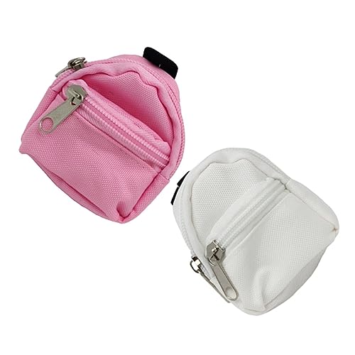 DIKACA 2Pcs Simulation Schultasche kinderspielzeug Toys Kid Toys Puppen Kleidung Mini-Rucksäcke Mini-Puppentasche Puppe Kostümschmuck Miniaturen Puppenrucksack Stoff DIKACA 2Pcs Simulation Schultasche kinderspielzeug Toys Kid Toys Puppen Kleidung Mini-Rucksäcke Mini-Puppentasche Puppe Kostümschmuck Miniaturen Puppenrucksack Stoff von DIKACA