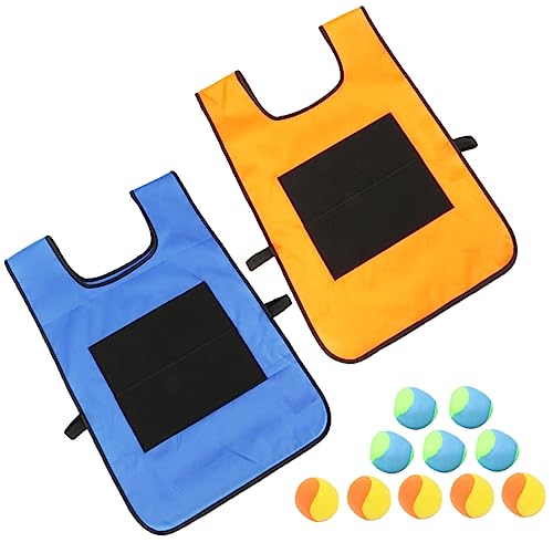 DIKACA 2Sätze Klebrige Kugelweste Für Outdoor Mit Bunten Zielbällen Interaktive Spiele Teamaktivitäten Und Geschicklichkeitstraining Für Garten Und Freizeit DIKACA 2Sätze Klebrige Kugelweste Für Outdoor Mit Bunten Zielbällen Interaktive Spiele Teamaktivitäten Und Geschicklichkeitstraining Für Garten Und Freizeit von DIKACA