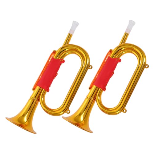 DIKACA Miniatur-trompete Für Kinder – Musikspielzeug Für Die Früherziehung Plastikhorn Party-trompetenbläser Kinderspielzeug Cheerleading-Requisiten Für Spiele Bühnenauftrittszubehör von DIKACA