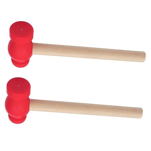 DIKACA 2St Simulationshammer Werkzeug für kinderwerkzeug Holzhammer pochendes Hammerspielzeug für Kinderspielzeug kleine Hammerspielzeuge hölzern rot DIKACA 2St Simulationshammer Werkzeug für kinderwerkzeug Holzhammer pochendes Hammerspielzeug für Kinderspielzeug kleine Hammerspielzeuge hölzern rot von DIKACA