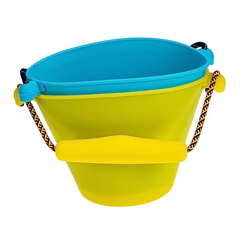 DIKACA 2Stücke Faltbare Silikon Wassereimer Für Multifunktionale Sandspielzeuge Für Strand Badewanne Und Outdoor Spaß von DIKACA