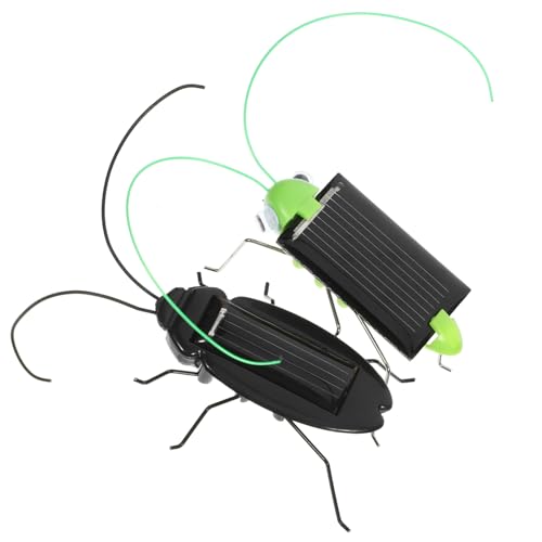 DIKACA 2Stücke Solarbetriebenes Insekten Teiliges Kakerlake Für Pädagogisches Simulationsspielzeug Zur Erkundung Von Sonnenenergie Für Ab Jahren DIKACA 2Stücke Solarbetriebenes Insekten Teiliges Kakerlake Für Pädagogisches Simulationsspielzeug Zur Erkundung Von Sonnenenergie Für Ab Jahren von DIKACA
