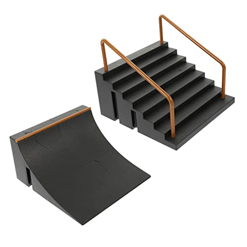 DIKACA 2Stücke Teiliges Park Skateboard Rampen Zubehör für Perfektes Finger Skateboard zur Verbesserung der Fingerkoordination und Geschicklichkeit DIKACA 2Stücke Teiliges Park Skateboard Rampen Zubehör für Perfektes Finger Skateboard zur Verbesserung der Fingerkoordination und Geschicklichkeit von DIKACA