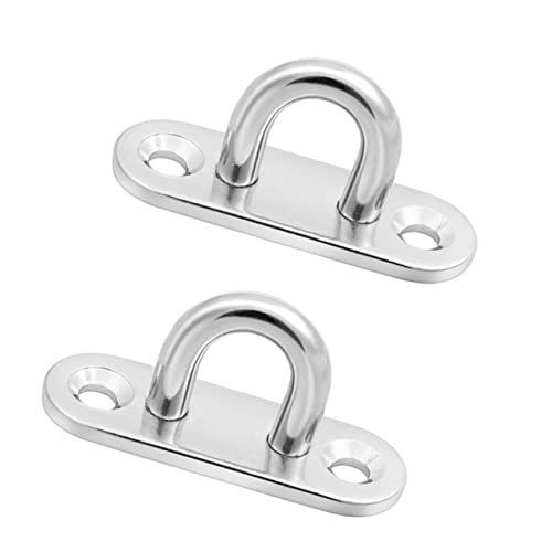 DIKACA 2st Tragender Haken U-förmiger Deckenhaken Hängemattenhaken Für Den Haushalt Schaukel Zubehör Professioneller Hängemattenhaken Professioneller Deckenhaken Silver Rostfreier Stahl DIKACA 2st Tragender Haken U-förmiger Deckenhaken Hängemattenhaken Für Den Haushalt Schaukel Zubehör Professioneller Hängemattenhaken Professioneller Deckenhaken Silver Rostfreier Stahl von DIKACA
