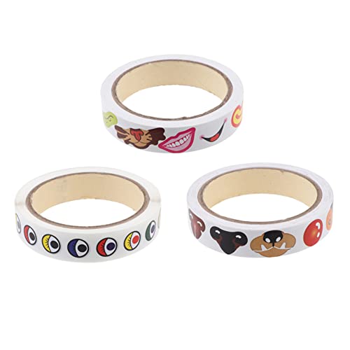 DIKACA 3 Rollen Handgemachte Aufkleber Klebebandaufkleber Für Cartoon Aufkleber Kinderaufkleber Basteln DIY Aufkleber Lustige Muster Aufkleber DIY Aufkleber DIY Manuelle Aufkleber DIKACA 3 Rollen Handgemachte Aufkleber Klebebandaufkleber Für Cartoon Aufkleber Kinderaufkleber Basteln DIY Aufkleber Lustige Muster Aufkleber DIY Aufkleber DIY Manuelle Aufkleber von DIKACA