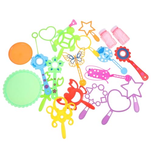 DIKACA 3 Sätze Blasenwerkzeug Spitze Accessoires Bienenanhänger Hydratationsbefeuchter Kit Düse Verdreifachen Lutscher-Bubble-Stick Fensterwanddekoration Trendy Makramee Plastik von DIKACA