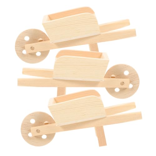 DIKACA 3 Stck. Modell der Heimdekoration schubkarre Minikarren-Modelle Modell Modelle von Minikarrenkarren Mini-Puppenhauszubehör Mini - Gartenminiaturen Holz DIKACA 3 Stck. Modell der Heimdekoration schubkarre Minikarren-Modelle Modell Modelle von Minikarrenkarren Mini-Puppenhauszubehör Mini - Gartenminiaturen Holz von DIKACA