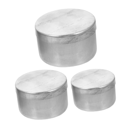 DIKACA 3 Stück Aluminium Probenbehälter mit Deckel Stapelbare Gewichte für Laboruntersuchungen Kleine Probenboxen zur Aufbewahrung von Bodenproben für Umweltstudien DIKACA 3 Stück Aluminium Probenbehälter mit Deckel Stapelbare Gewichte für Laboruntersuchungen Kleine Probenboxen zur Aufbewahrung von Bodenproben für Umweltstudien von DIKACA