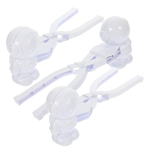 DIKACA 3 Stück Astronauten-schneemodell Kompaktes Schneespielzeug Entzückender Schneeballmacher Lustiger Schneemannmacher Kinderaccessoire Entzückender Schneemannmacher Plastik DIKACA 3 Stück Astronauten-schneemodell Kompaktes Schneespielzeug Entzückender Schneeballmacher Lustiger Schneemannmacher Kinderaccessoire Entzückender Schneemannmacher Plastik von DIKACA
