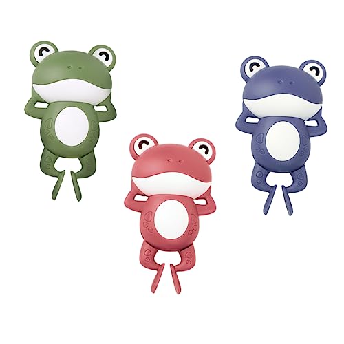 DIKACA 3 Stück Aufziehbarer Frosch Froschspielzeug Zum Aufziehen Badespielzeug Uhrwerk Wasserspielzeug Badewanne Cartoon - Plastik DIKACA 3 Stück Aufziehbarer Frosch Froschspielzeug Zum Aufziehen Badespielzeug Uhrwerk Wasserspielzeug Badewanne Cartoon - Plastik von DIKACA